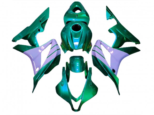 07-08 Turquoise & Violet Laiteux CBR600RR Carénage Moto 07-08 Turquoise & Violet Laiteux CBR600RR Carénage Moto