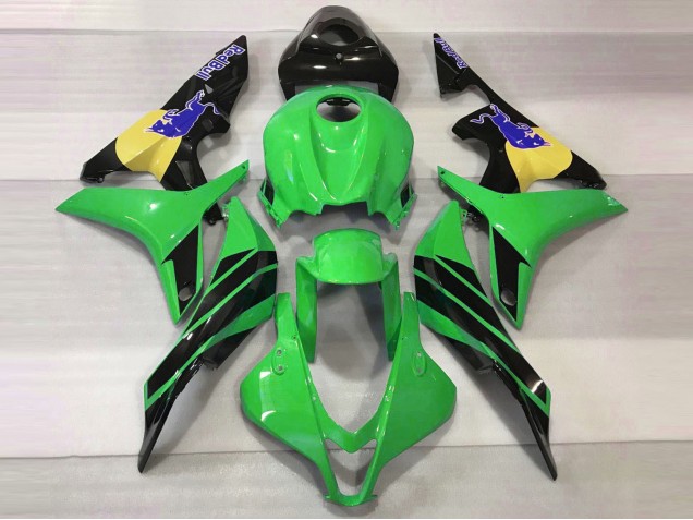 07-08 Vert & Bleu Taureau CBR600RR Carénage Moto
