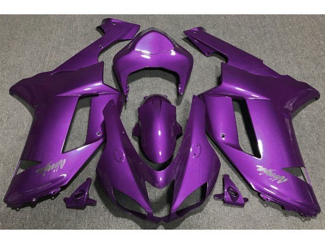 07-08 Violet Brillant ZX6R Carénage Moto