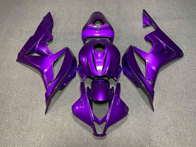 07-08 Violet Perle Uni CBR600RR Carénage Moto 07-08 Violet Perle Uni CBR600RR Carénage Moto