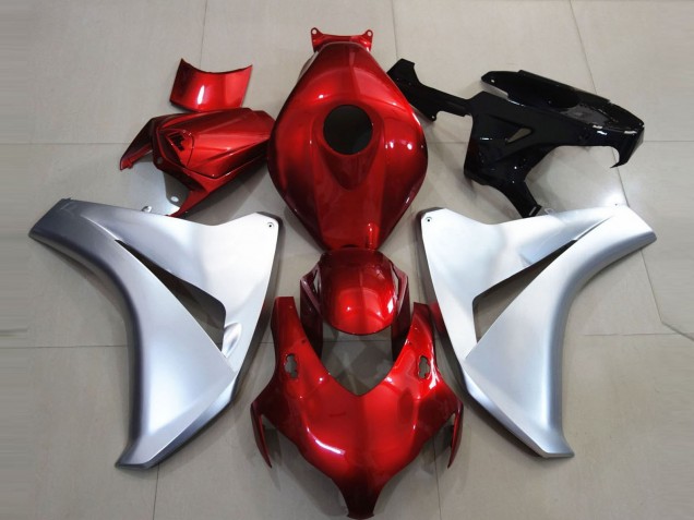 08-11 Argent & Pomme D'Amour CBR1000RR Carénage Moto