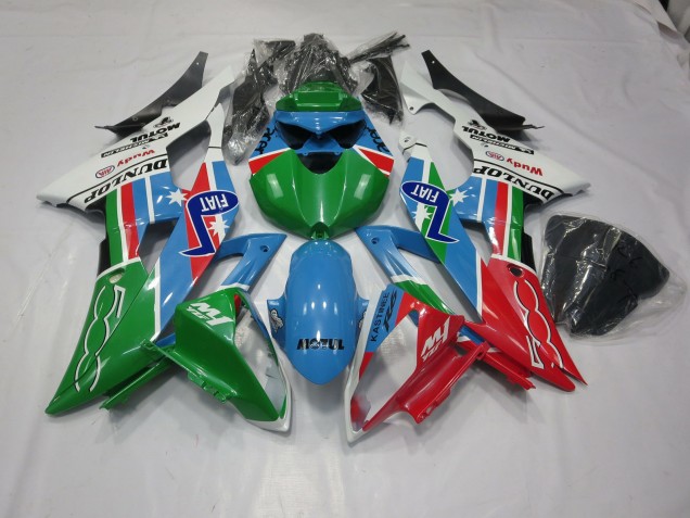 08-16 Speciale Fiamma R6 Carénage Moto 08-16 Speciale Fiamma R6 Carénage Moto