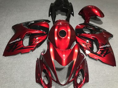 08-20 Rouge Foncé GSXR 1300 Carénage Moto