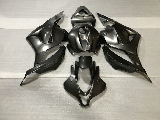 09-12 Graphite Mat CBR600RR Carénage Moto 09-12 Graphite Mat CBR600RR Carénage Moto