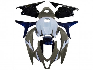 09-12 Marron Brillant & Bleu CBR600RR Carénage Moto