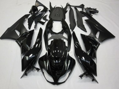 09-12 Noir Brillant Mat ZX6R Carénage Moto