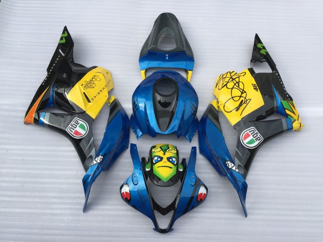 09-12 Requin Bleu CBR600RR Carénage Moto 09-12 Requin Bleu CBR600RR Carénage Moto