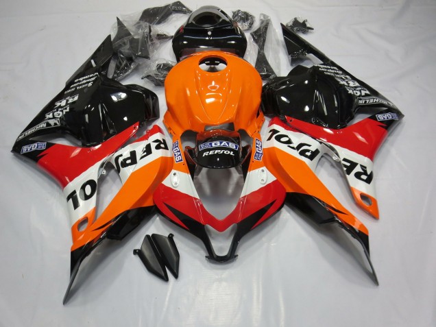 09-12 Style Classique Repsol CBR600RR Carénage Moto