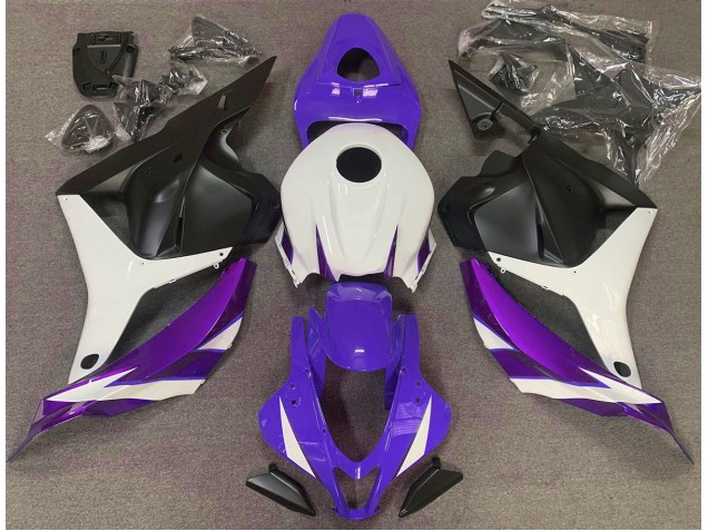09-12 Violet Brillant Blanc & Violet CBR600RR Carénage Moto