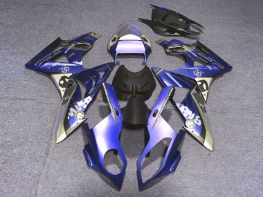 09-14 Alien Bleu & Blanc S1000RR Carénage Moto