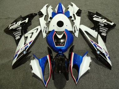 09-14 Alien Bleu & Blanc S1000RR Carénage Moto