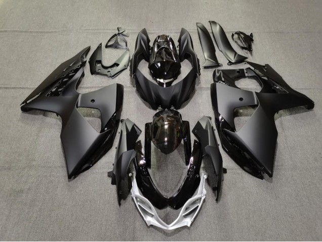 09-16 Noir Uni Mat & Brillant GSXR 1000 Carénage Moto