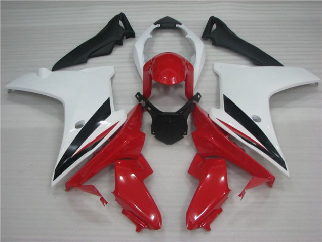 11-12 Blanc Rouge & Noir CBR600F Carénage Moto 11-12 Blanc Rouge & Noir CBR600F Carénage Moto
