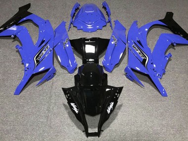 11-15 Bleu Brillant & Logos ZX10R Carénage Moto