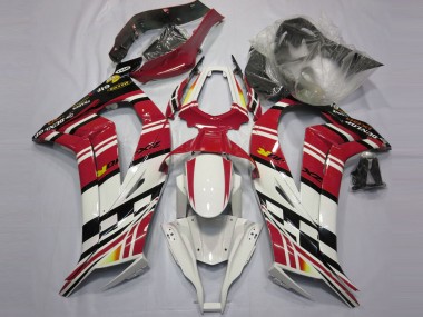 11-15 Rouge Noir & Blanc ZX10R Carénage Moto