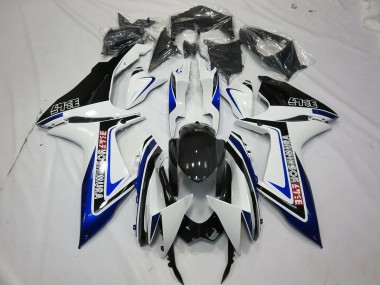 11-24 Noir Rockstar GSXR 600-750 Carénage Moto