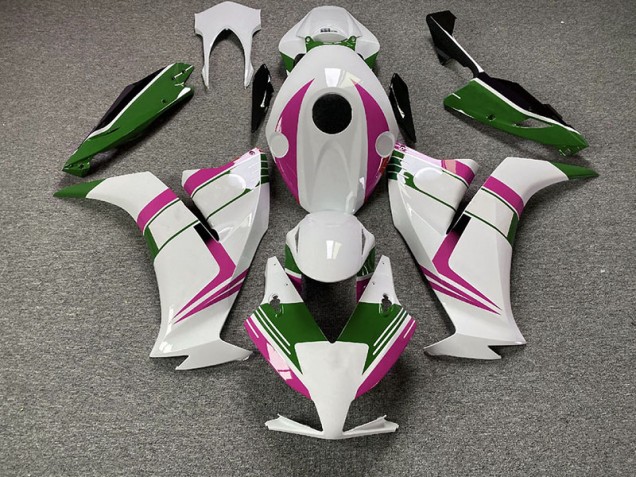 12-16 Rose Brillant & Vert CBR1000RR Carénage Moto
