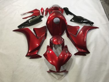 12-16 Rouge Foncé CBR1000RR Carénage Moto