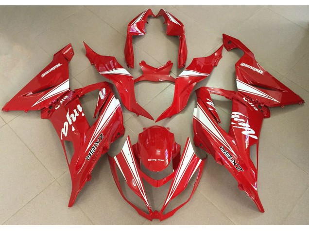 13-18 Ninja Rouge ZX6R Carénage Moto 13-18 Ninja Rouge ZX6R Carénage Moto