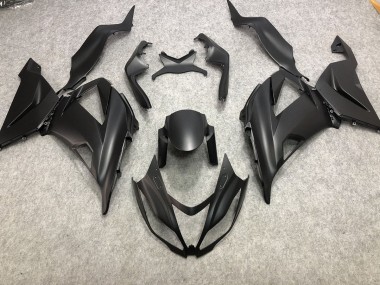 13-18 Noir Mat Uni ZX6R Carénage Moto