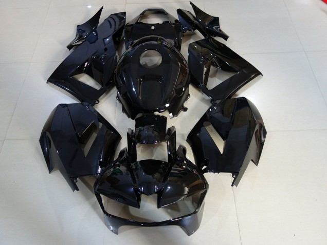 13-23 Noir Brillant CBR600RR Carénage Moto