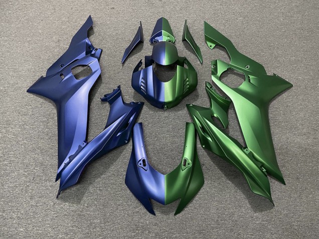 17-21 Division Bleue & Verte R6 Carénage Moto