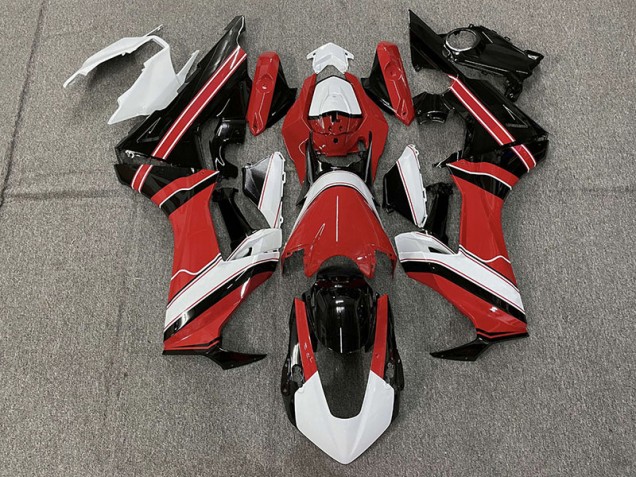 17-23 Rouge Brillant Blanc & Noir CBR1000RR Carénage Moto
