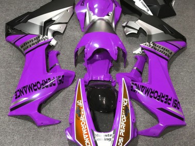 17-23 Violet Brillant & Orange CBR1000RR Carénage Moto