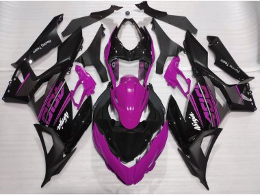 18-23 Rose Brillant Ninja 400 Carénage Moto