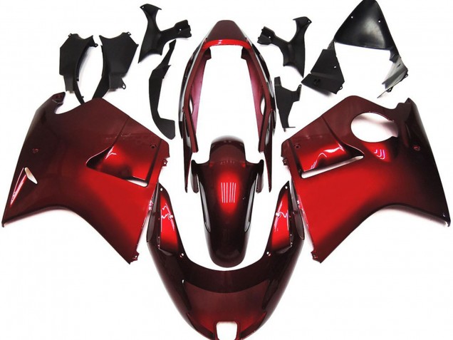 96-07 Rouge Profond & Vibrant CBR1100XX Carénage Moto 96-07 Rouge Profond & Vibrant CBR1100XX Carénage Moto