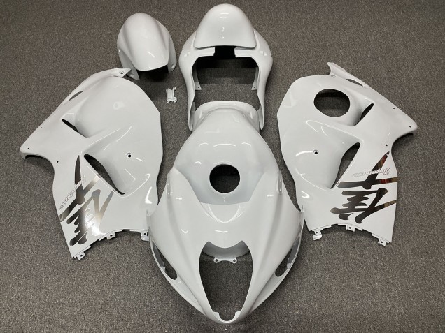 97-07 Conception Blanc Brillant GSXR 1300 Carénage Moto 97-07 Conception Blanc Brillant GSXR 1300 Carénage Moto