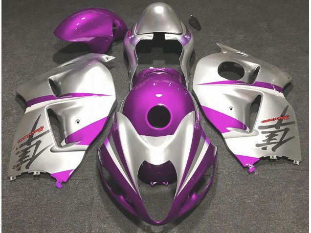 97-07 Rose Brillant & Argent GSXR 1300 Carénage Moto