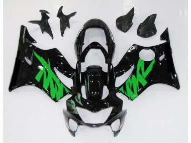 99-00 Noir Brillant & Vert CBR600 F4 Carénage Moto
