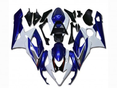 Achat Carénage Moto Suzuki GSXR 1000 2005-2006 - Blanc Bleu