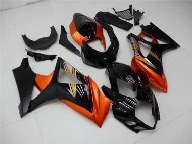 Achat Carénage Moto Suzuki GSXR 1000 2007-2008 - Orange Noir