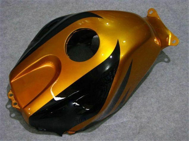 Carénage Moto Honda CBR600RR 2003-2004 - Argent Or Noir Brillant