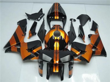 Achat Kits Carénage Moto ABS Honda CBR600RR 2005-2006 - Orange Noir