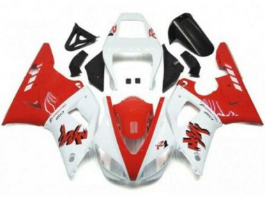 Achat Carénages Moto Yamaha YZF R1 1998-1999 - Blanc Rouge