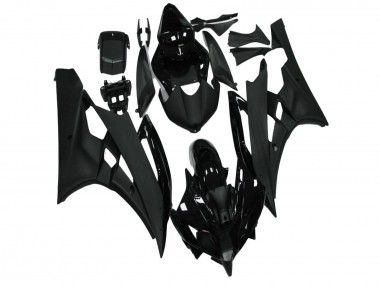 Achat Carénage Moto Yamaha YZF R6 2006-2007 - Noir Brillant Noir Mat