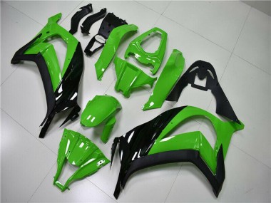 Achat Carénage Moto Kawasaki ZX10R 2011-2015 - Vert Noir Brillant