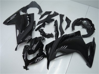 Achat Carénages Moto Kawasaki Ninja 300 EX300R 2013-2024 - Noir Brillant Noir Mat