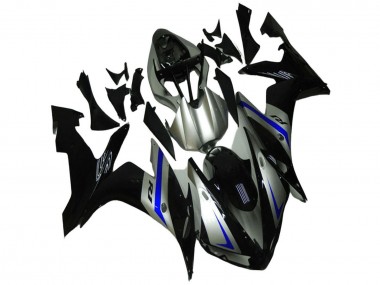 Achat Carénages Moto Yamaha YZF R1 2004-2006 - Argent Bleu Noir