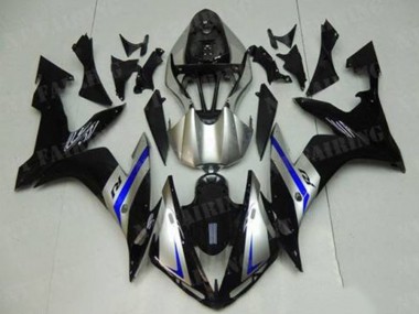 Achat Carénages Moto Yamaha YZF R1 2004-2006 - Argent Bleu Noir