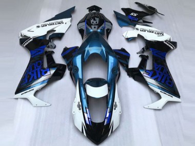 Achat Carénage Moto Honda CBR1000RR 2017-2023 - Blanc Bleu Noir Brillant
