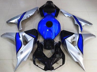 Achat Carénages Moto Honda CBR1000RR 2006-2007 - Argent Bleu Noir Brillant