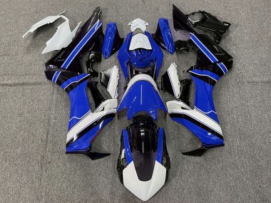 Achat Carénages Moto Honda CBR1000RR 2017-2023 - Blanc Bleu Noir Brillant