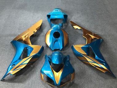 Achat Carénages Moto Honda CBR1000RR 2006-2007 - Bleu Clair Or