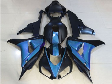 Achat Carénages Moto Honda CBR1000RR 2006-2007 - Bleu Clair Bleu Mat Foncé