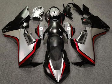 Achat Carénages Moto Honda CBR1000RR 2017-2023 - Argent Rouge Noir Brillant