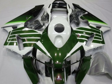 Achat Carénages Moto Honda CBR600RR 2003-2004 - Blanc Vert Fade